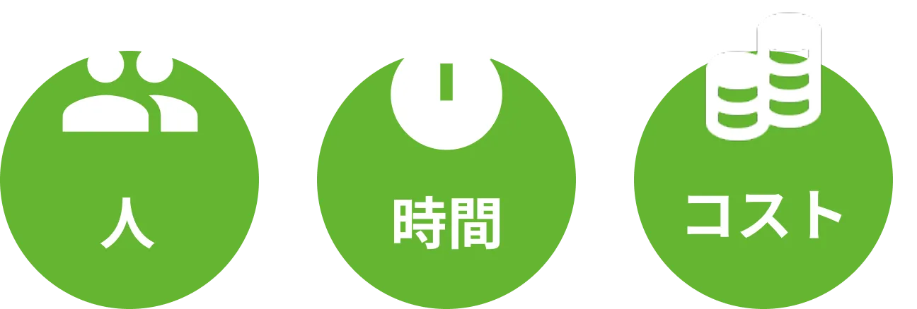 人 時間 コスト